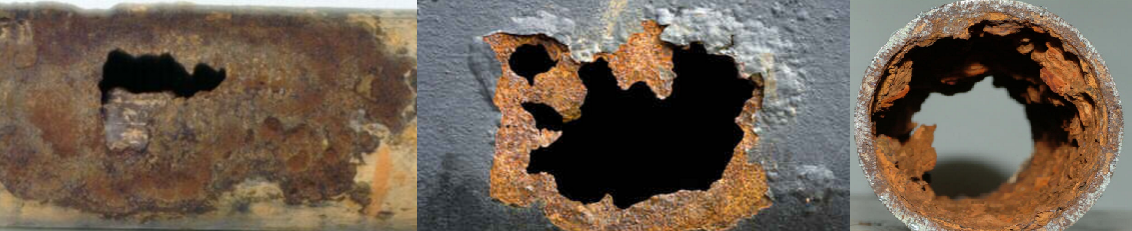 #009 CORROSIÓN EN TUBERÍAS: FENÓMENO NORMAL E INEVITABLE EN SCI.